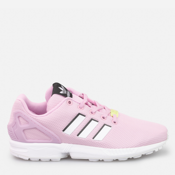 Buty sportowe damskie z siatką do kostki adidas Originals ZX Flux J BY9826 38.5 (5.5UK) 24 cm Różowe (4058025635024)