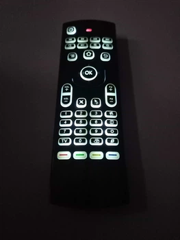 Беспроводной пульт MX3-L Air Mouse с подсветкой кнопок, 2,4ГГц
