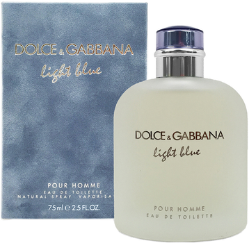 Туалетна вода для чоловіків Dolce&Gabbana Light Blue 75 мл (3423473020509)