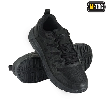 Кроссовки кеды обувь для армии ВСУ M-Tac Summer sport летные сетка черные 45