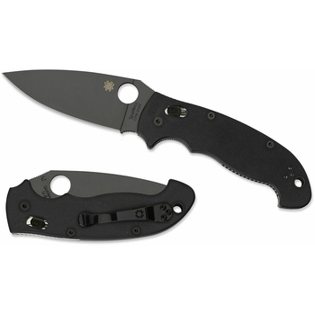 Складной нож Spyderco Manix 2 XL Black Blade S30V C95GPBBK2