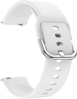 Ремінець Style White Силіконовий (22 мм) (31501)