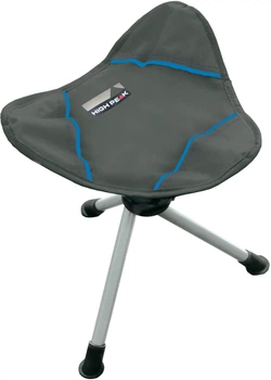 Krzesło składane High Peak Tarifa Dark Grey/Blue (44143) (4001690441438)