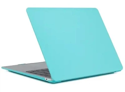 Защитный матовый чехол Matte Hard Shell Case для MacBook New Air 13" накладка для Макбук Эир голубая