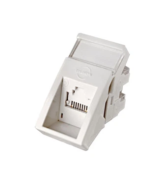 Модуль Molex MLG-00021-02 22.5x45/UTP/1xRJ45/Cat6 кутовий Білий