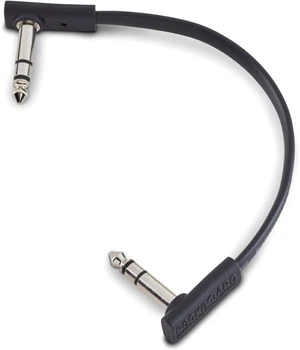Патч-кабель RockBoard Flat TRS Cable 15 см (RBO CAB F TRS 15 BK)