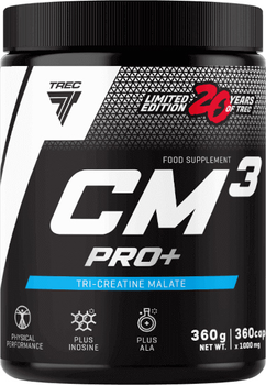 Kompleks przedtreningowy Trec Nutrition CM3 Pro+ 360 kapsułek (5902114042301)