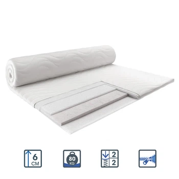 Матрац ортопедичний безпружинний USLEEP SLEEPROLL AIR COMFORT 3+1 LITE 140x190 см