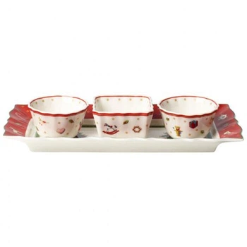 Чаша на подносе набор 4 предмета Villeroy & Boch (1485858420)