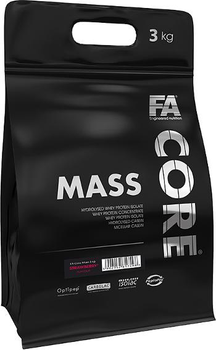 Gainer FA Nutrition Core Mass 3 kg Wanilia (5902448221762)