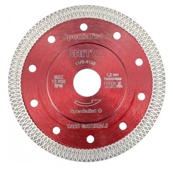 Диск алмазный Specialist BRITVA 125 x 1,2 x 22 мм