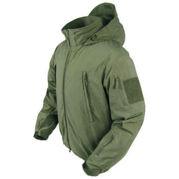 Софтшелл куртка без утепления Condor SUMMIT Zero Lightweight Soft Shell Jacket 609 Large, Олива (Olive)