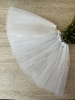 Спідниця пачка з фатину Handmade 3-8 років 98-128 см Біла
