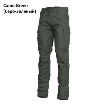 Тактичні штани Pentagon BDU 2.0 K05001-2.0 34/34, Camo Green (Сіро-Зелений)