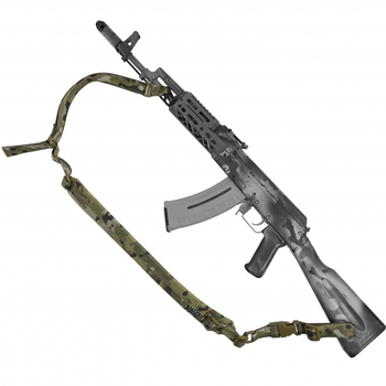 Ремень АТАКА тактический 1 2 3 точечный AK WS123 STANDART SOF MULTICAM