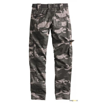 Брюки жіночі SURPLUS LADIES PREMIUM TROUSERS SLIMMY Surplus Raw Vintage Black Camo, 36 (Чорний камуфляж)