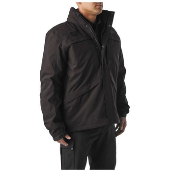 Куртка демисезонная 5.11 Tactical 3-in-1 Parka 2.0 Tactical Black 3XL (Черный) Тактическая