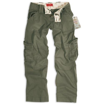 Штаны женские SURPLUS LADIES TROUSERS Surplus Raw Vintage Washed olive, 34 (Олива) Тактические