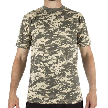 Камуфляжна футболка Sturm Mil-Tec Camouflage AT-DIGITAL M (Каммуфляж) Тактична
