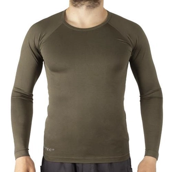 Потоотводящая футболка с длинным рукавом Sturm Mil-Tec Olive L/XL (Олива) Тактическая