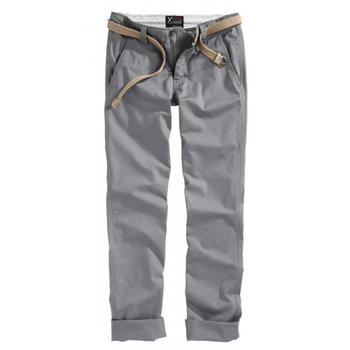 Штаны SURPLUS XYLONTUM CHINO TROUSERS Surplus Raw Vintage Gray, XL (Серий) Тактические