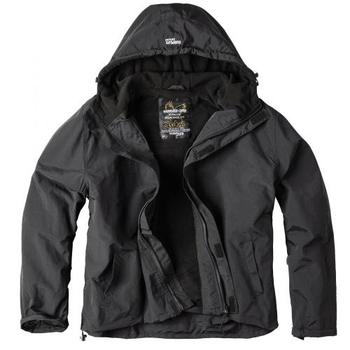 Куртка Surplus Zipper Windbreaker Raw Vintage Black M (Чорний)