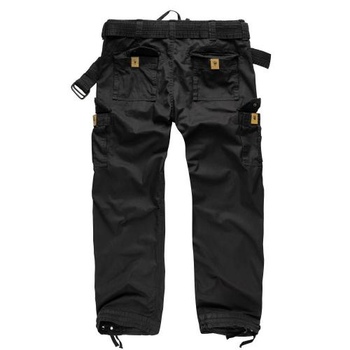 Штани SURPLUS PREMIUM VINTAGE TROUSERS Surplus Raw Vintage Black, M (Чорний)