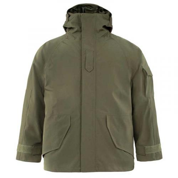 Куртка непромокальна з флісовою підстібкою Sturm Mil-Tec Olive M (Олива) Тактична
