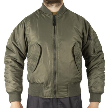Куртка летная MA1 Sturm Mil-Tec Olive 3XL (Оливка) Тактическая