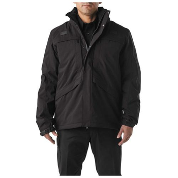 Куртка демисезонная 5.11 Tactical 3-in-1 Parka 2.0 Tactical Black 2XL (Черный) Тактическая