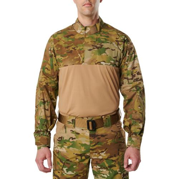 Сорочка під бронежилет 5.11 Tactical Multicam Stryke TDU Rapid Long Sleeve Shirt 5.11 Tactical Multicam, L (Мультикам)