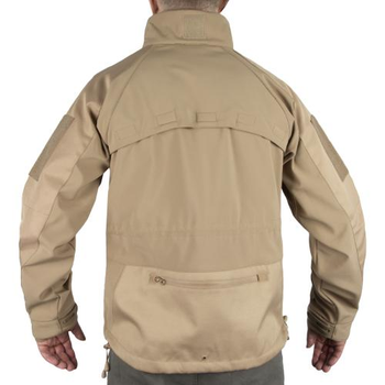 Куртка демисезонная Softshell Sturm Mil-Tec Coyote 2XL (Койот) Тактическая