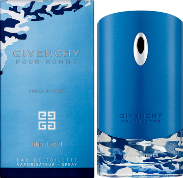 Туалетна вода Givenchy Pour Homme Blue Label Urban Summer 50 мл (3274872316089)