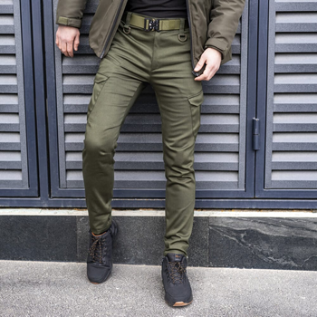 Брюки-карго Pobedov trousers Tactical ЗИМА Хаки 3XL PNcr1 4243XLkh