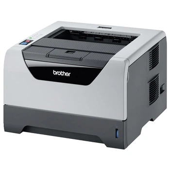 Принтер Brother HL-5350DN / Лазерная монохромная печать / 1200x1200 dpi / A4 / 30 стр/мин / USB 2.0, Ethernet / Дуплекс / Кабели в комплекте б/у