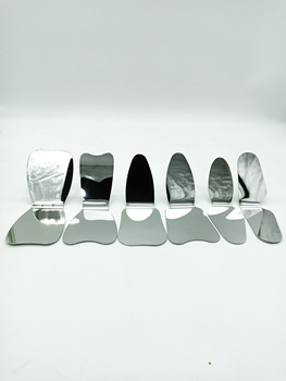 Набір металевих дзеркал двосторонніх зігнутих для дентальної фотографії (6шт)