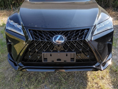 Бампер передний комплектный F-Sport с решеткой TRD Lexus RX 2015-2019 черный хром 1234 upgrade для Lexus RX 2015-2019 (6876)