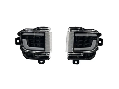 LED задние габариты (туманки) Toyota Land Cruiser 200 2015-2022 дымчатые, 2шт. для Toyota Land Cruiser 200 2015-2021 (8015)