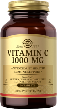Вітамін C Solgar Vitamina C 1000 мг 90 к (033984032804)