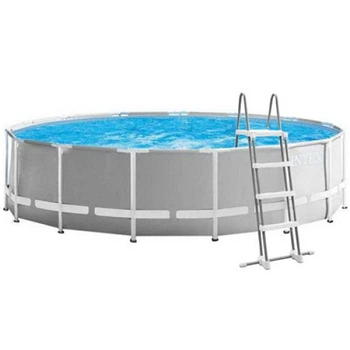 Бассейн каркасный с лестницей Intex 366х122 см, круглый, 10685 л (IP-172647)
