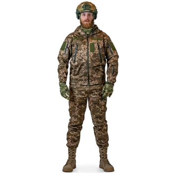 Тактический костюм Softshell пиксель демисезонный Military Manufactory 14252 XXXL