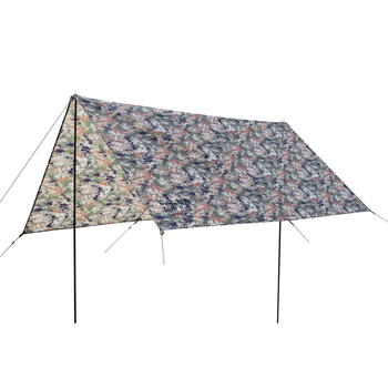 Тент зі стійками універсальний з камуфляжним забарвленням Tramp Tent 3 х 3 camo (UTRT-104-camo)