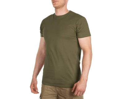 Тактична чоловіча футболка Mil-Tec Stone - Сіро-оливкова Розмір 3XL