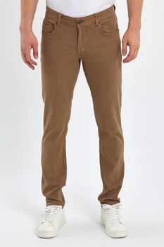 Джинсы slim fit Trend Collection 689-01 бежевый (BIEGE) 38