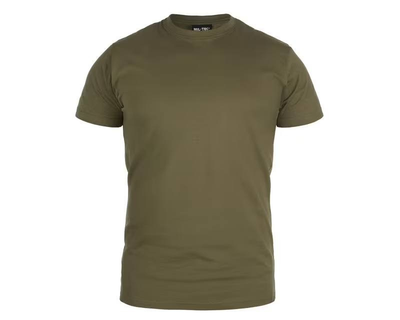 Тактическая мужская футболка Mil-Tec Stone - Серо-оливковая Размер S