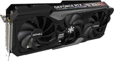 Видеокарта INNO3D PCI-Ex GeForce RTX 4070 iChill X3 12GB GDDR6X (192bit) (2535/21000) (HDMI, 3 x DisplayPort) (C40703-126XX-186148H)