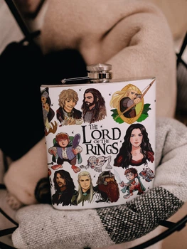 Фляга для алкоголя из нержавеющей стали Marmyza "The Lord of Rings" - 30 мл