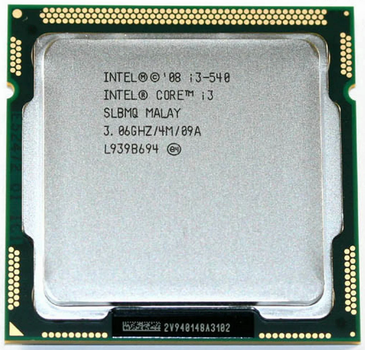 Intel Core i3-550/2x 3.33 GHZ /LGA1156 /4MB Cache/ Dual Core CPU/Processor