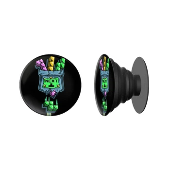 Попсокет (Popsockets) держатель для смартфона Тетрис (8754-4023-BK) Черный