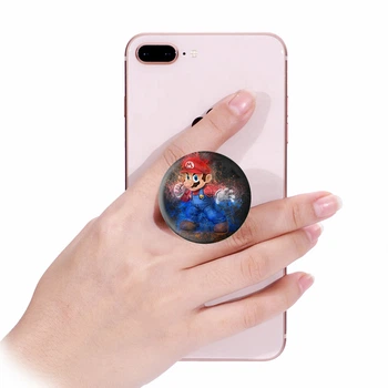 Попсокет (Popsockets) держатель для смартфона Супер Марио (8754-4011-WT) Белый